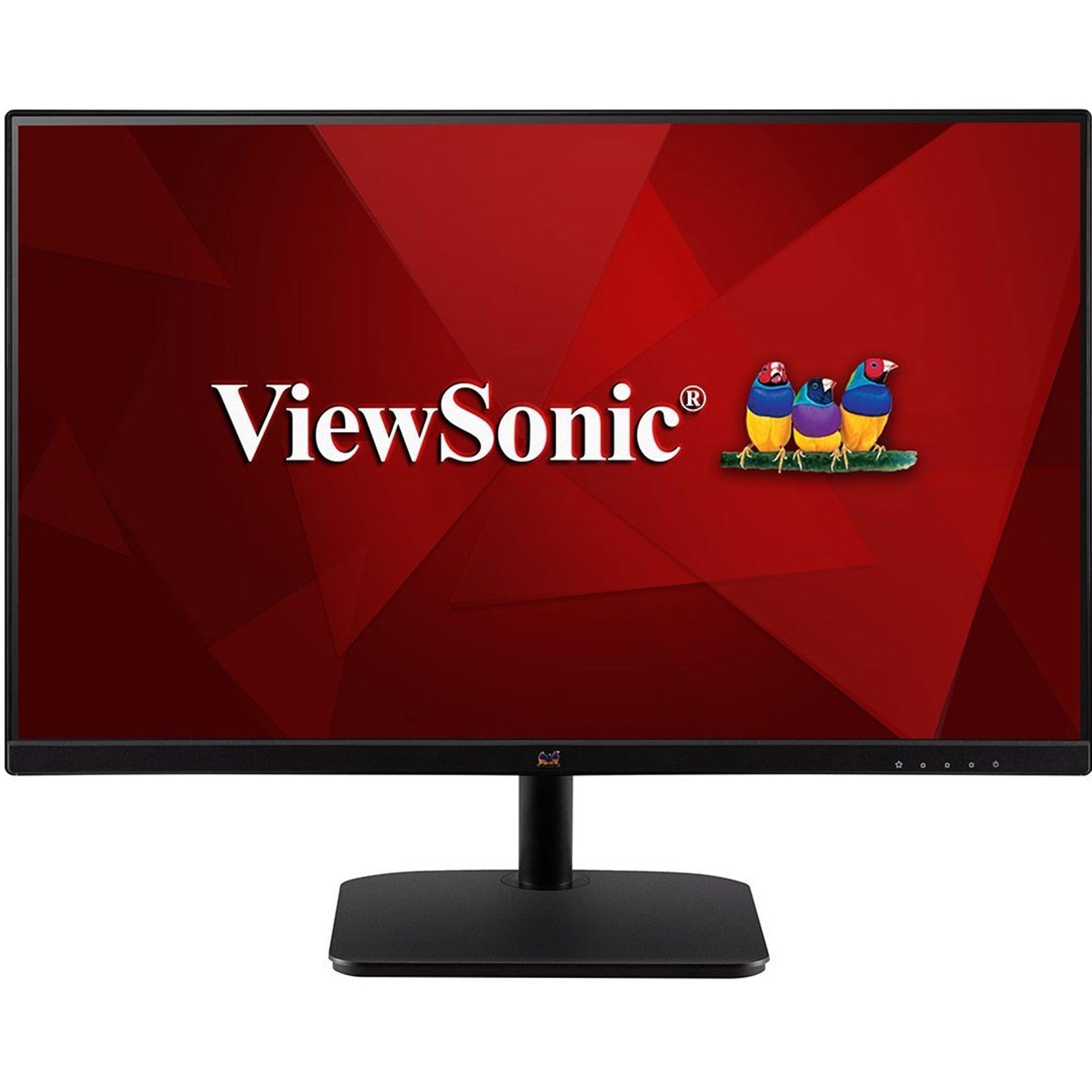 Viewsonic VA2432-H 23.8 Inch IPS Frameless Monitor, Full HD, LED, Widescreen, 75Hz, 4ms, VGA, HDMI, VESA-PCR Business Solutions Ltd